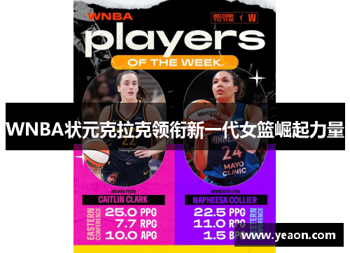 WNBA状元克拉克领衔新一代女篮崛起力量 WNBA状元克拉克领衔新一代女篮崛起力量