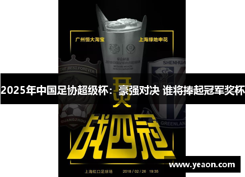 2025年中国足协超级杯：豪强对决 谁将捧起冠军奖杯